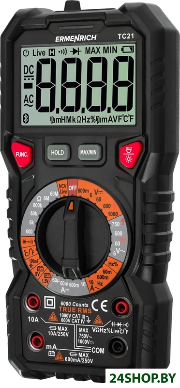 Мультиметр Ermenrich Zing TC21 82985 Мультиметр Ermenrich Zing TC21 82985