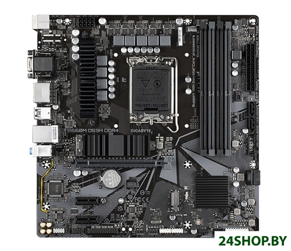 Материнская плата Gigabyte B660M DS3H DDR4 (rev. 1.0) Материнская плата Gigabyte B660M DS3H DDR4 (rev. 1.0)