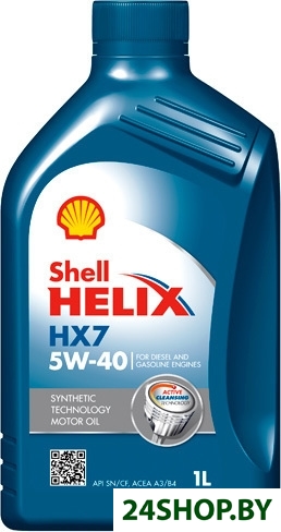 Моторное масло Shell Helix HX7 5W-40 1л Моторное масло Shell Helix HX7 5W-40 1л