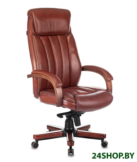 Кресло руководителя Бюрократ T-9922WALNUT (светло-коричневый) Кресло руководителя Бюрократ T-9922WALNUT (светло-коричневый)