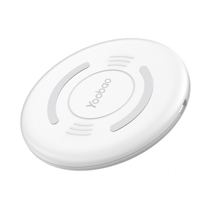 Зарядное устройство Yoobao Wireless Charging Pad D1 (белый) Зарядное устройство Yoobao Wireless Charging Pad D1 (белый)