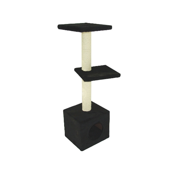 Комплекс для кошек UrbanCat D124-01-01 (черный) Комплекс для кошек UrbanCat D124-01-01 (черный)