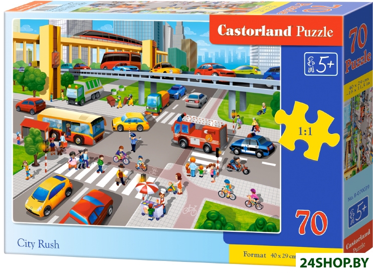 Пазл Castorland Premium Город B-070039 (70 эл) Пазл Castorland Premium Город B-070039 (70 эл)