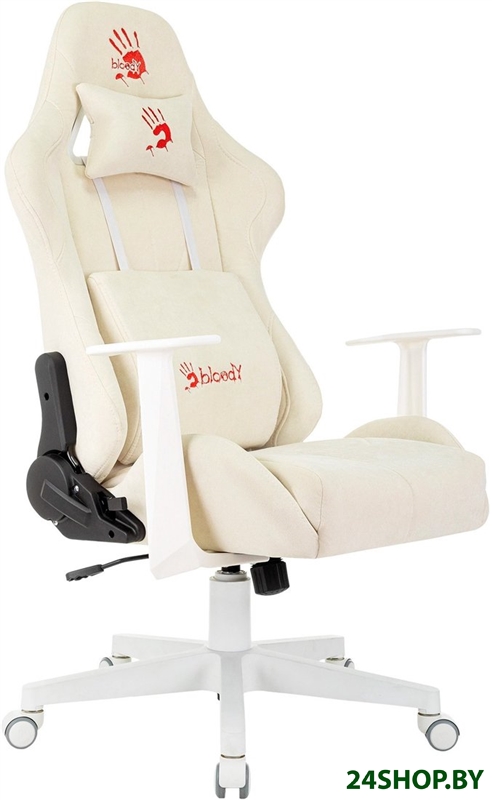 Игровое (геймерское) кресло A4Tech Bloody GC-570 (белый) Игровое (геймерское) кресло A4Tech Bloody GC-570 (белый)