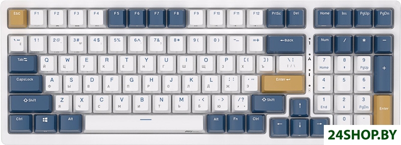 Клавиатура Royal Kludge RK98 RGB Klein Blue (RK Red) Клавиатура Royal Kludge RK98 RGB Klein Blue (RK Red)