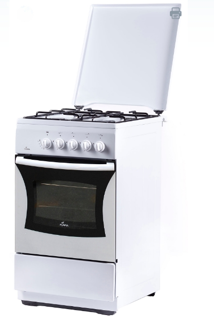 Плита Flama FG 24023 W (металлическая крышка) Плита Flama FG 24023 W (металлическая крышка)