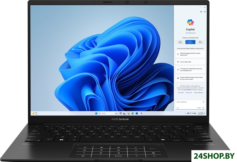 Ноутбук ASUS Zenbook 14 OLED UM3406KA-QD151 Ноутбук ASUS Zenbook 14 OLED UM3406KA-QD151