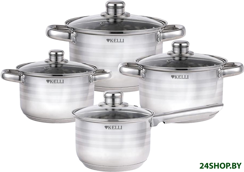 Набор кастрюль KELLI KL-4295 Набор кастрюль KELLI KL-4295