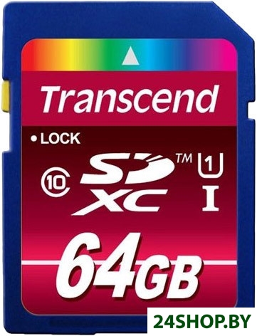 Карта памяти Transcend SDXC UHS-I (Class 10) 600x Ultimate 64GB (TS64GSDXC10U1) Карта памяти Transcend SDXC UHS-I (Class 10) 600x Ultimate 64GB (TS64GSDXC10U1)