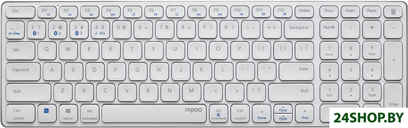 Клавиатура Rapoo E9700M (белый) Клавиатура Rapoo E9700M (белый)