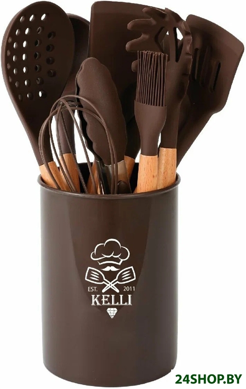 Набор кухонный KELLI KL-01120 (коричневый) Набор кухонный KELLI KL-01120 (коричневый)