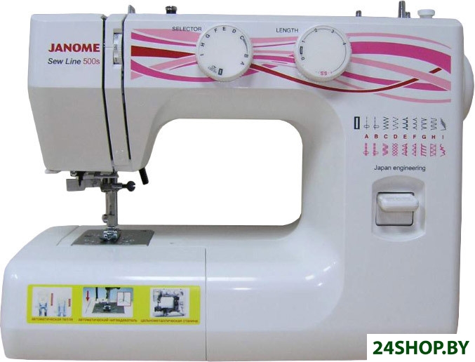 Швейная машина JANOME Sew Line 500s Швейная машина JANOME Sew Line 500s