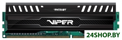 Оперативная память Patriot Viper 3 Black Mamba 4GB DDR3 PC3-12800 (PV34G160C0) Оперативная память Patriot Viper 3 Black Mamba 4GB DDR3 PC3-12800 (PV34G160C0)