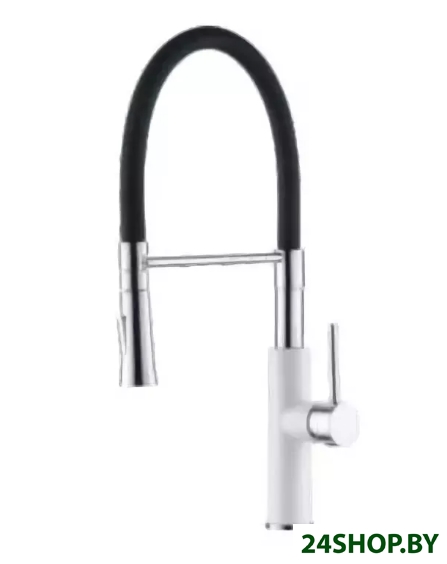 Смеситель Ledeme L4097W-2 (белый/хром/черный) Смеситель Ledeme L4097W-2 (белый/хром/черный)