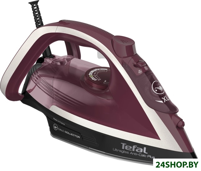 Утюг Tefal FV6833E0 (бордовый/белый) Утюг Tefal FV6833E0 (бордовый/белый)