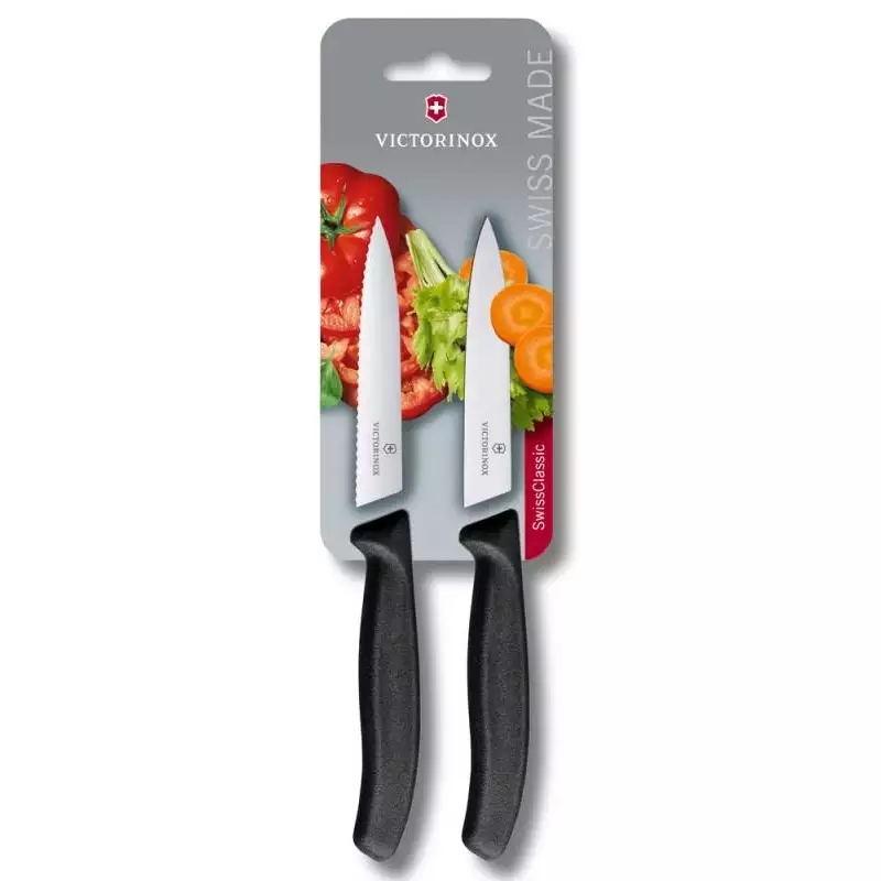 Набор кухонных ножей Victorinox Swiss Classic (6.7793.B) (черный) Набор кухонных ножей Victorinox Swiss Classic (6.7793.B) (черный)