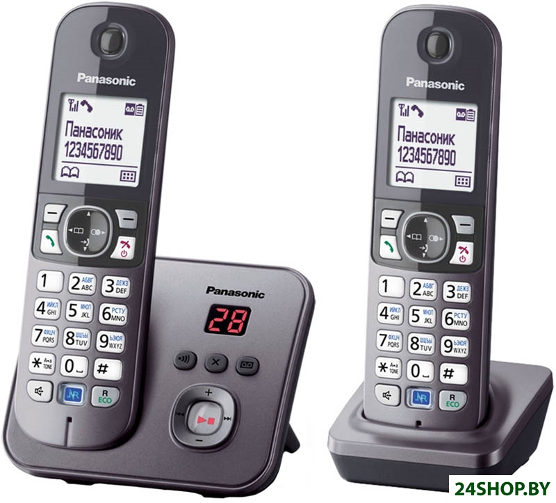 Радиотелефон Panasonic KX-TG6822RUM Радиотелефон Panasonic KX-TG6822RUM