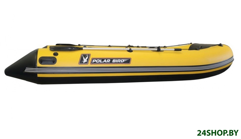 Надувная лодка Polar Bird Merlin PB-340M ПБ53 НДНД (черный/желтый) Надувная лодка Polar Bird Merlin PB-340M ПБ53 НДНД (черный/желтый)