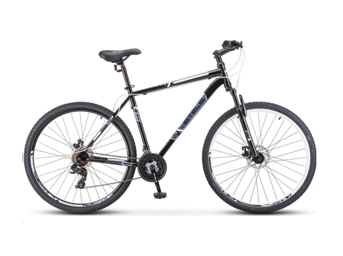 Велосипед STELS Navigator 900 V 29 F020 (21, черный/белый) Велосипед STELS Navigator 900 V 29 F020 (21, черный/белый)