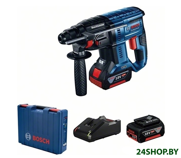 Перфоратор Bosch GBH 180-LI Professional 0611911121 (с 2-мя АКБ, кейс) Перфоратор Bosch GBH 180-LI Professional 0611911121 (с 2-мя АКБ, кейс)