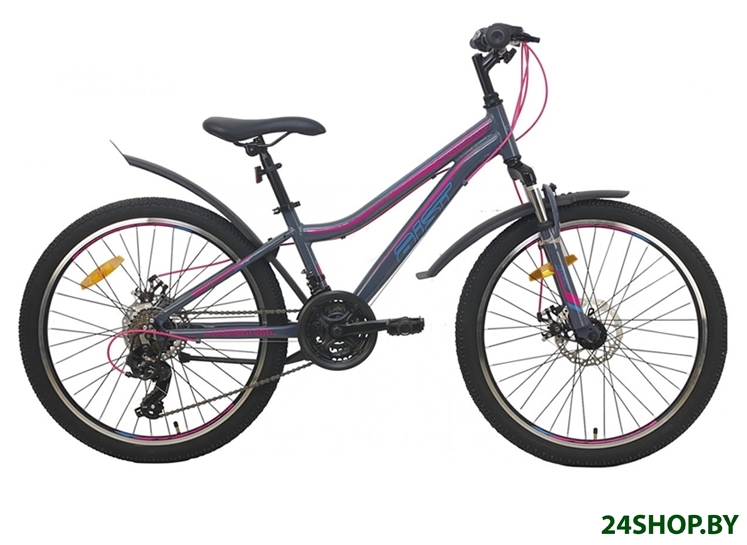 Велосипед Aist Rosy Junior 2.1 2022 (24, серый) Велосипед Aist Rosy Junior 2.1 2022 (24, серый)