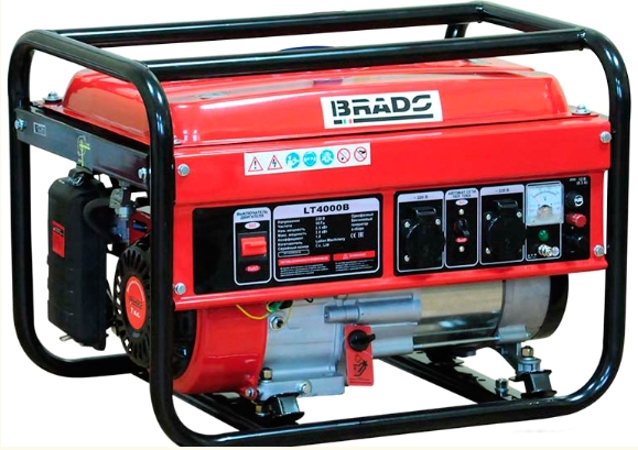 Бензиновый генератор Brado LT 4000B Бензиновый генератор Brado LT 4000B