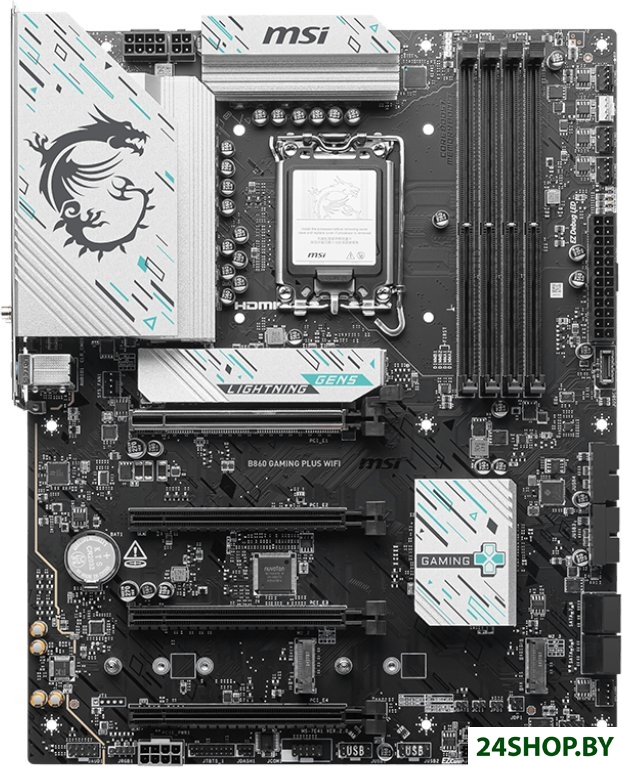 Материнская плата MSI B860 Gaming Plus WiFi Материнская плата MSI B860 Gaming Plus WiFi