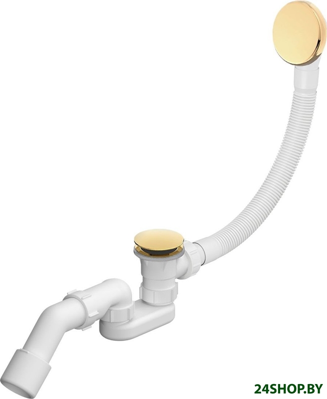 Сифон Wellsee Useful Extras 231915000 (белый/золото) Сифон Wellsee Useful Extras 231915000 (белый/золото)