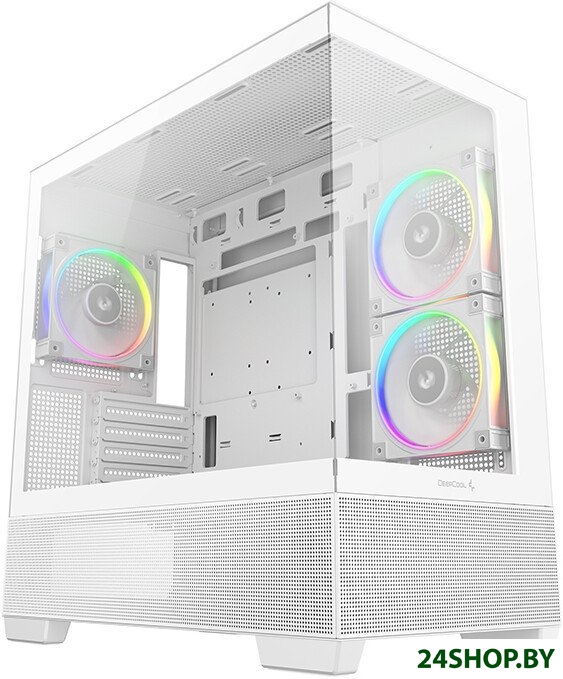 Корпус DeepCool CG380 3F WH R-CG380-WHAGM3-G Корпус DeepCool CG380 3F WH R-CG380-WHAGM3-G