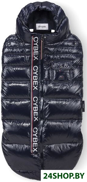 Чехол на ножки Cybex Platinum Winter Footmuff (nautical blue) Чехол на ножки Cybex Platinum Winter Footmuff (nautical blue)