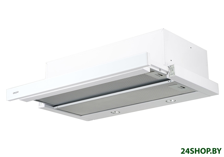 Кухонная вытяжка Akpo Light eco glass twin 60 WK-7 (белый) Кухонная вытяжка Akpo Light eco glass twin 60 WK-7 (белый)