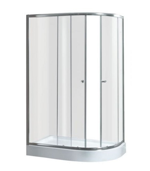 Душевой уголок Niagara NG-412011-14 L 120x80 (хром/прозрачное) левая Душевой уголок Niagara NG-412011-14 L 120x80 (хром/прозрачное) левая