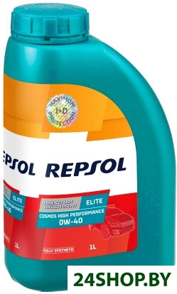 Моторное масло Repsol Elite Cosmos 0W-40 1л Моторное масло Repsol Elite Cosmos 0W-40 1л