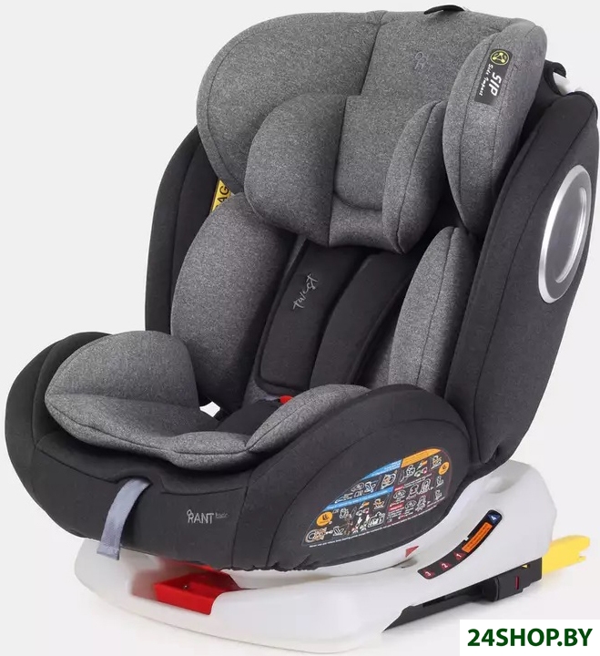 Детское автокресло Rant Basic Twist Isofix YC06 (серый) Детское автокресло Rant Basic Twist Isofix YC06 (серый)