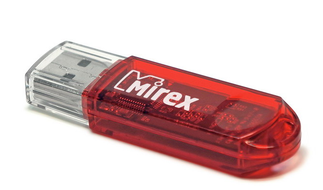 Флеш-память USB Mirex ELF RED 16GB Красный (13600-FMURDE16) Флеш-память USB Mirex ELF RED 16GB Красный (13600-FMURDE16)