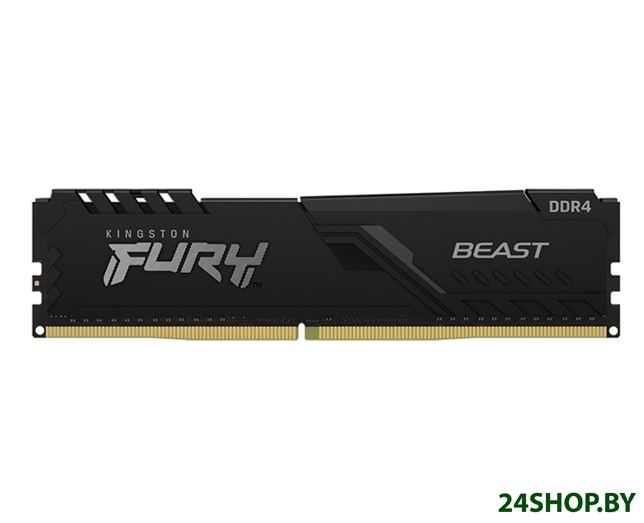 Оперативная память Kingston FURY Beast 16GB DDR4 PC4-25600 KF432C16BB/16 Оперативная память Kingston FURY Beast 16GB DDR4 PC4-25600 KF432C16BB/16
