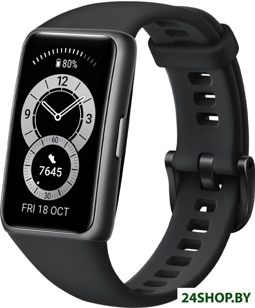 Фитнес-браслет Huawei Band 6 китайская версия (графитовый черный) Фитнес-браслет Huawei Band 6 китайская версия (графитовый черный)