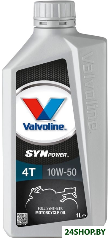 Моторное масло Valvoline SynPower 4T 10W-50 1л Моторное масло Valvoline SynPower 4T 10W-50 1л