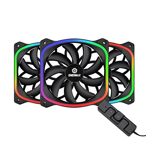Вентилятор для корпуса Enermax SquA RGB (черный) UCSQARGB12P-BP3 Вентилятор для корпуса Enermax SquA RGB (черный) UCSQARGB12P-BP3