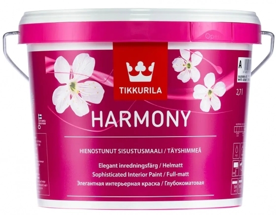 Краска Tikkurila Harmony 9 л (базис С) Краска Tikkurila Harmony 9 л (базис С)