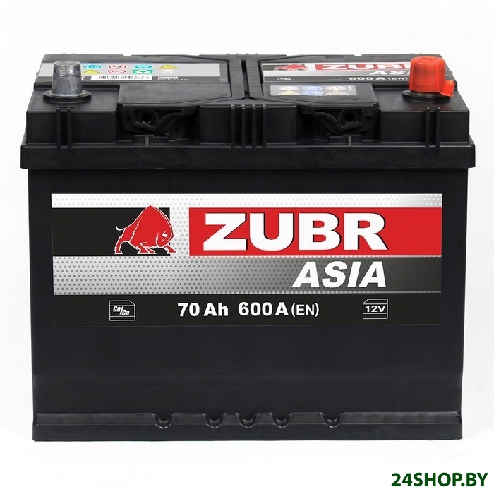 Автомобильный аккумулятор Zubr 70 Ah ZUBR Ultra Asia R+ Автомобильный аккумулятор Zubr 70 Ah ZUBR Ultra Asia R+