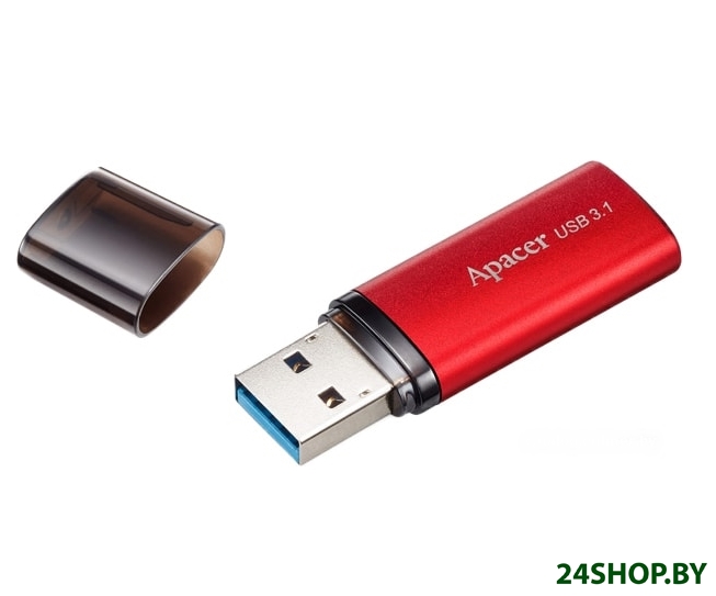 USB Flash Apacer AH25B 128GB (красный) USB Flash Apacer AH25B 128GB (красный)