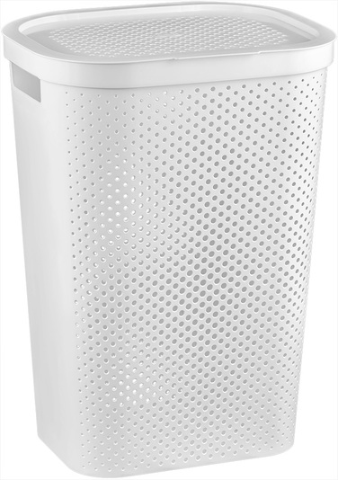 Корзина для белья Curver Infiniti 04754-N23-00 (белый) Корзина для белья Curver Infiniti 04754-N23-00 (белый)
