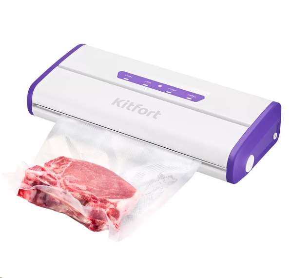 Вакууматор Kitfort KT-1514-1 (белый/фиолетовый) Вакууматор Kitfort KT-1514-1 (белый/фиолетовый)