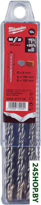 Набор буров Milwaukee 4932371706 Набор буров Milwaukee 4932371706