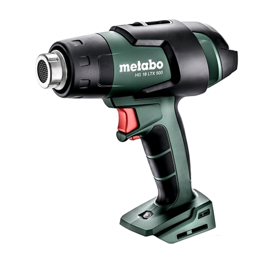 Промышленный фен Metabo HG 18 LTX 500 610502840 (без АКБ, кейс) Промышленный фен Metabo HG 18 LTX 500 610502840 (без АКБ, кейс)