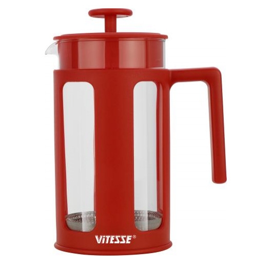 Френч-пресс Vitesse VS-2621 (красный) Френч-пресс Vitesse VS-2621 (красный)