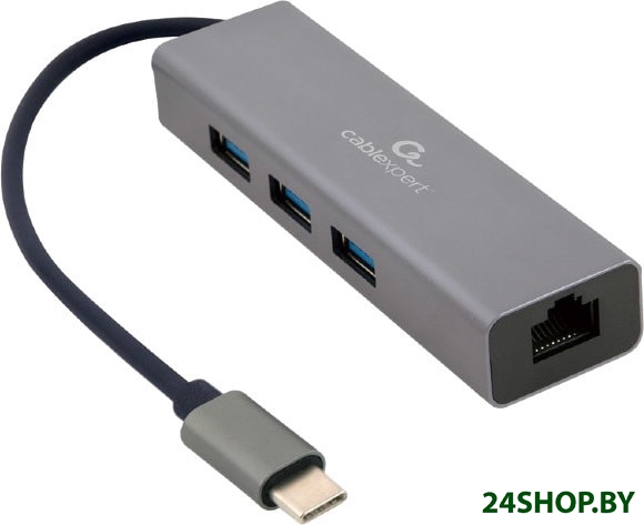 USB-хаб Cablexpert A-CMU3-LAN-01 USB-хаб Cablexpert A-CMU3-LAN-01