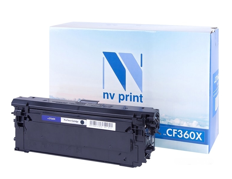 Картридж NV Print NV-CF360XBk (аналог HP 508X (CF360X) Картридж NV Print NV-CF360XBk (аналог HP 508X (CF360X)