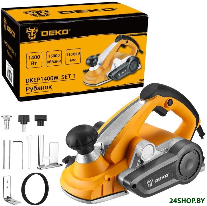 Рубанок Deko DKEP1400W Set1 083-1073 Рубанок Deko DKEP1400W Set1 083-1073